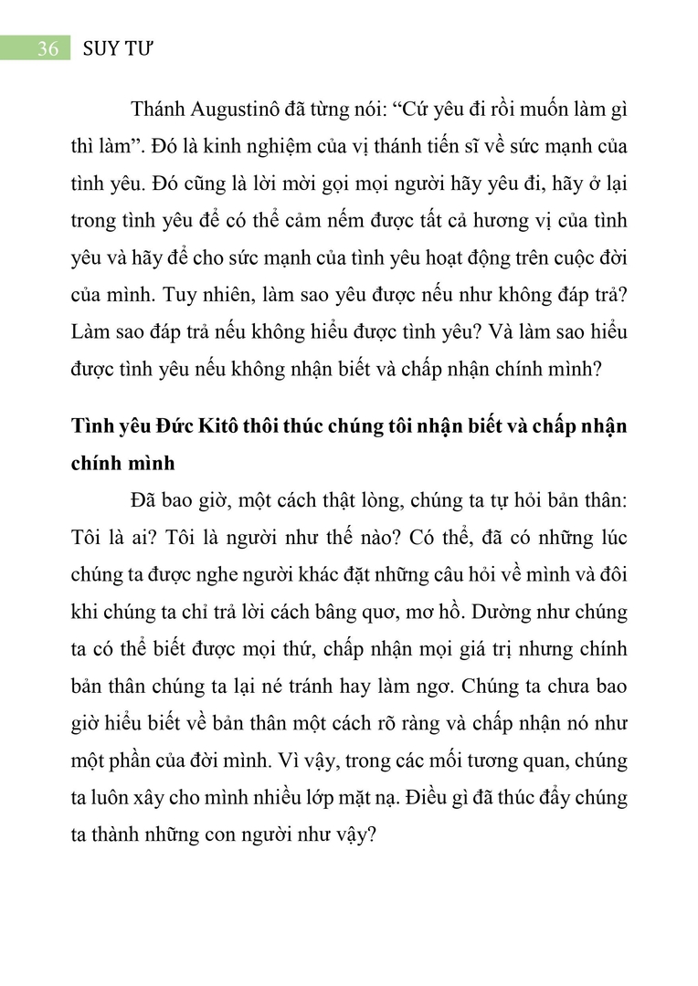 Tình yêu Đức Kitô thôi thúc chúng tôi