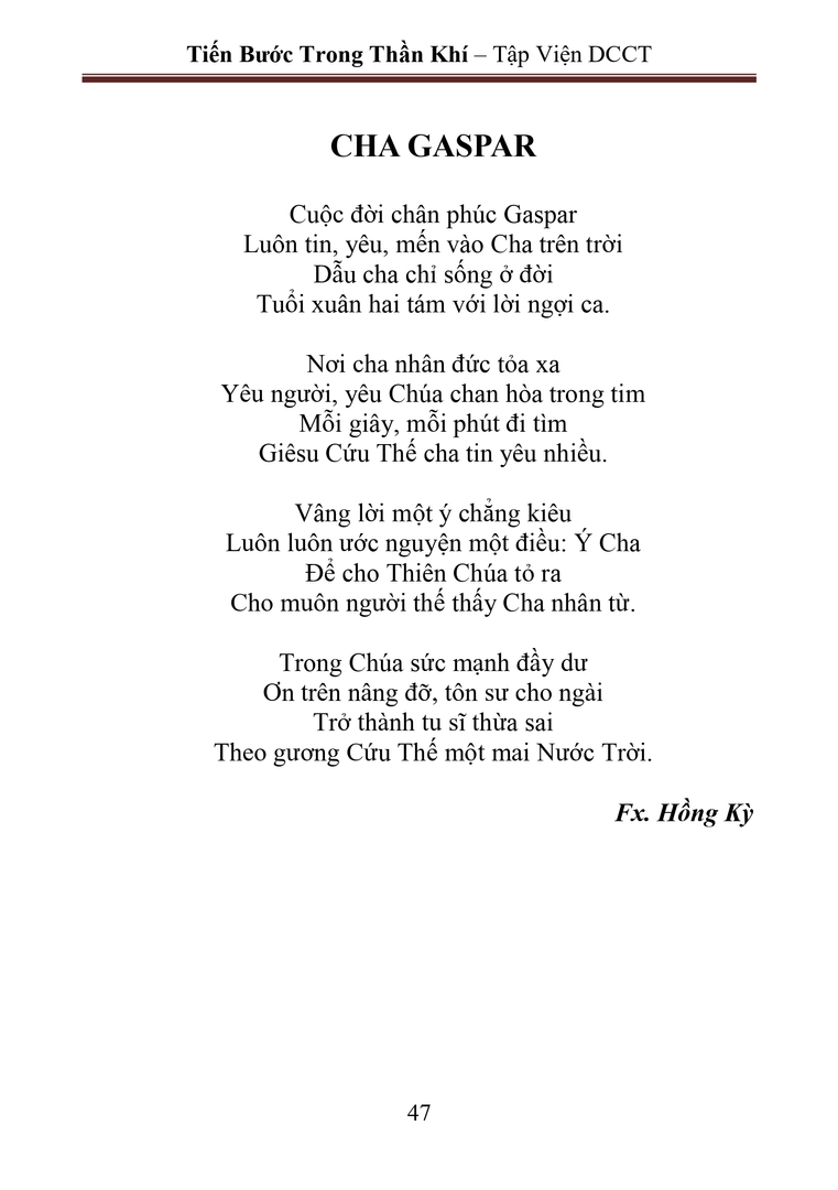 Cha Gaspar Stanggassinger