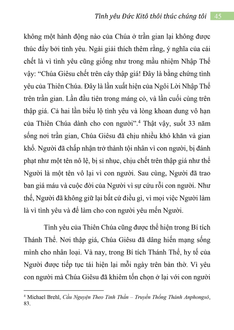 Tình yêu Đức Kitô thôi thúc chúng tôi