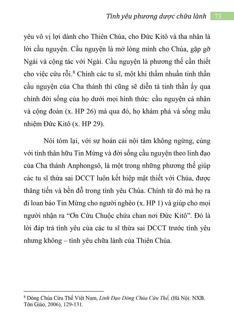 Tình yêu - Phương dược chữa lành
