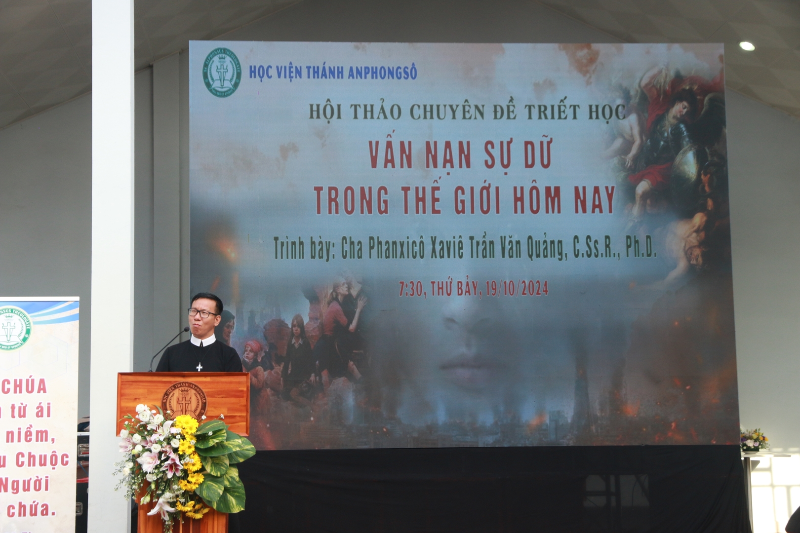 Hội thảo chuyên đề Triết học: Vấn nạn sự dữ trong thế giới hôm nay - 19.10.2024