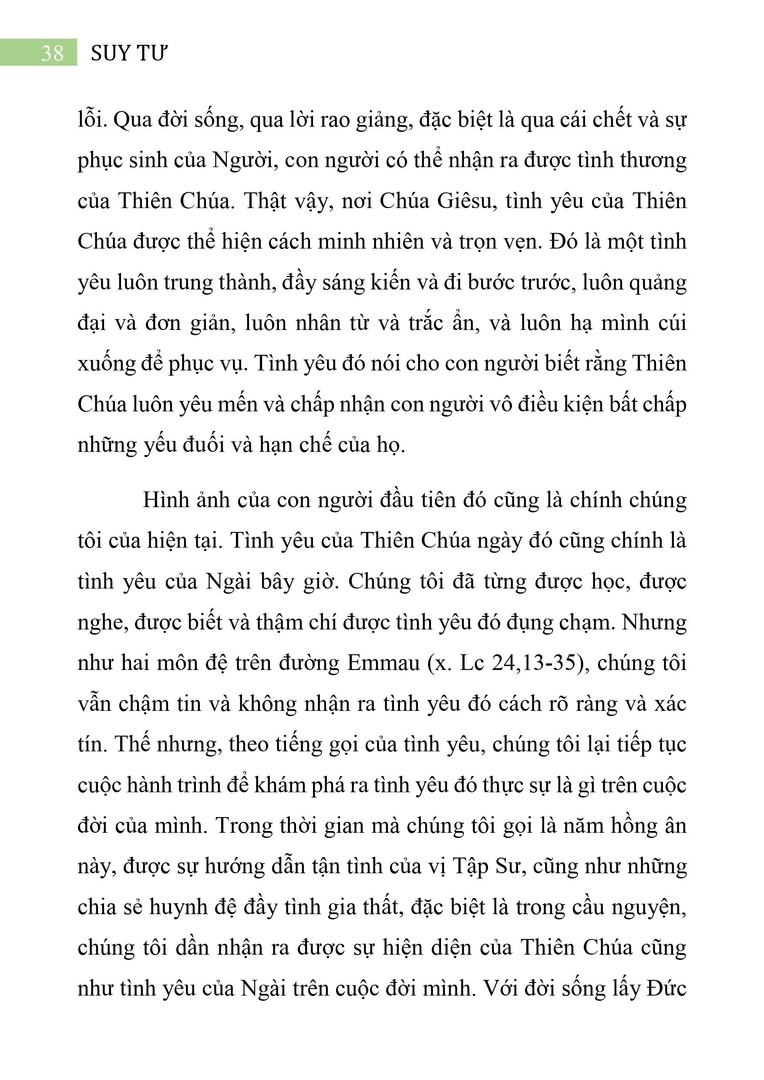 Tình yêu Đức Kitô thôi thúc chúng tôi